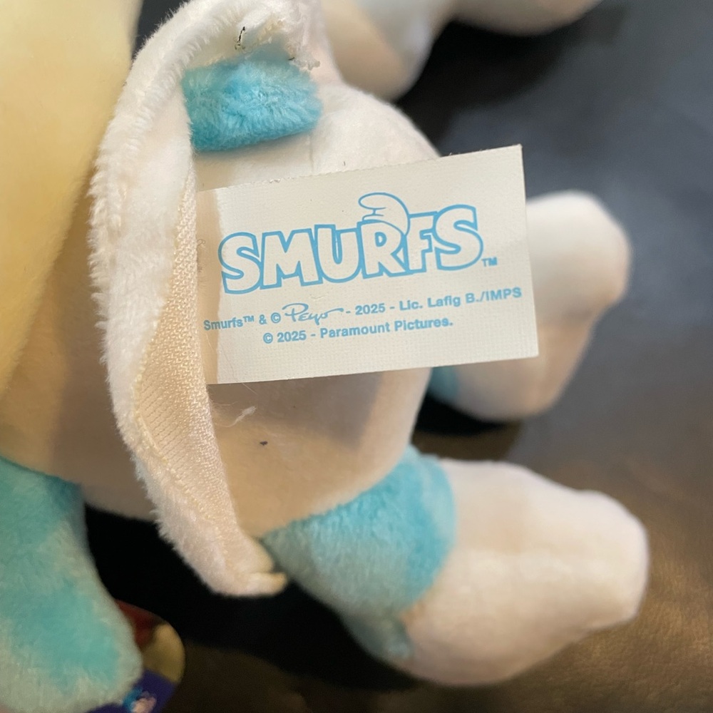 2005 Movie Smurfs 2 Smurf Plush Toys Smurfette - Picture 3 of 8